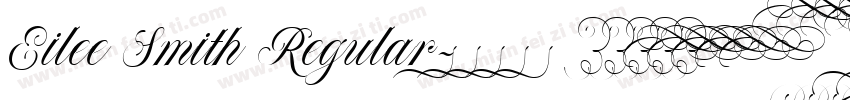 Eilee Smith Regular字体转换